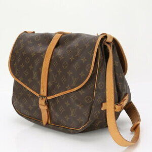 Louis Vuitton Shoulder Saumur Monogram Bag Crossbody